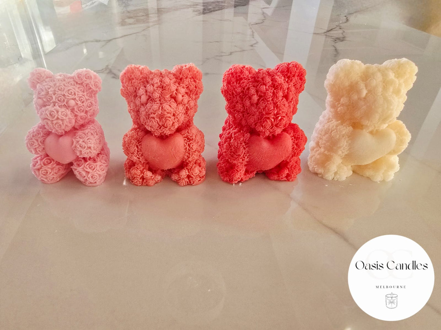 Valentine's Gift Collection - Rose Teddy Bear With Heart