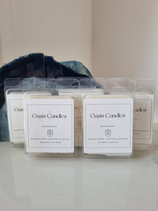 Scented 6 Cavity Clamshell Wax Melt - 5 Pack Scent Sampler
