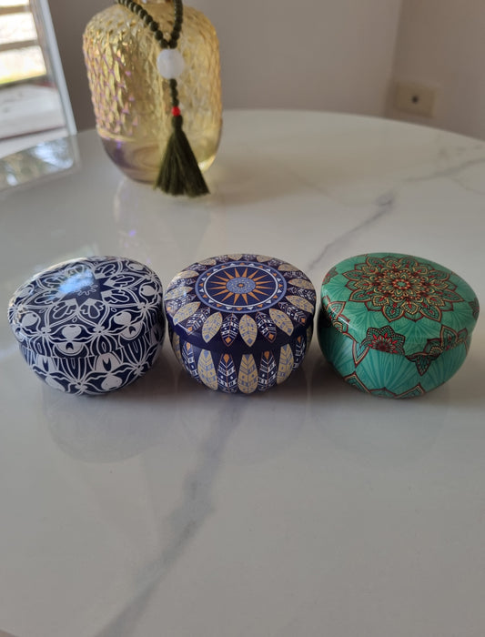 Tin Range - Boho Candle Assorted Scents Sample Set