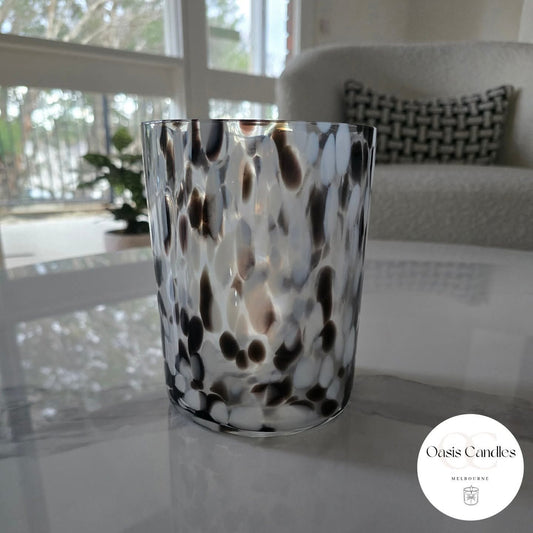 Extra Large Dalmatian Vogue | Glass Jar Scented Candle  850g | Comfort Linen